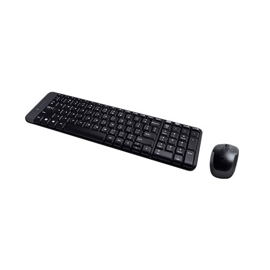 TECLADO+RATÓN LOGITECH MK220 WIRELESS NEGRO