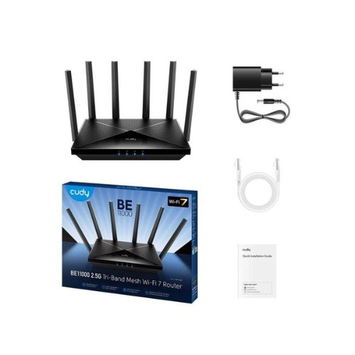 WIRELESS ROUTER BE6500 CUDY WR6500H