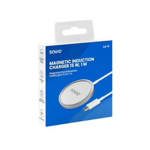 CARGADOR QI SAVIO 15W LA-11