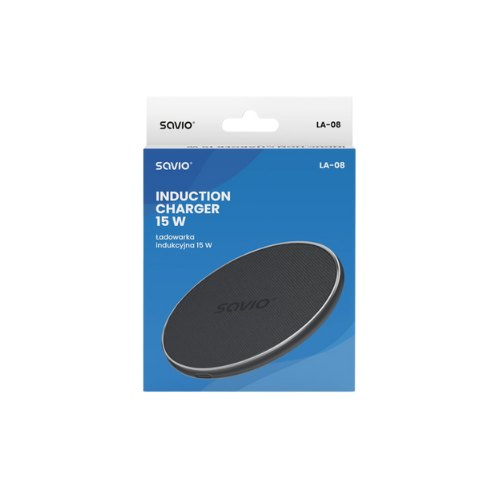 CARGADOR QI SAVIO 15 W LA-08
