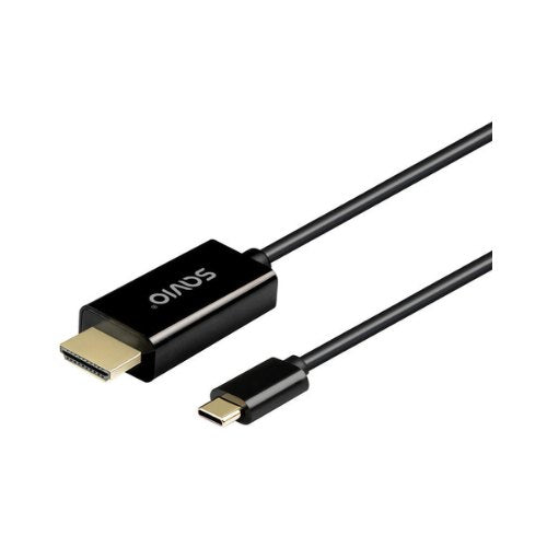 CABLE USB-C a HDMI SAVIO CL-190 1M
