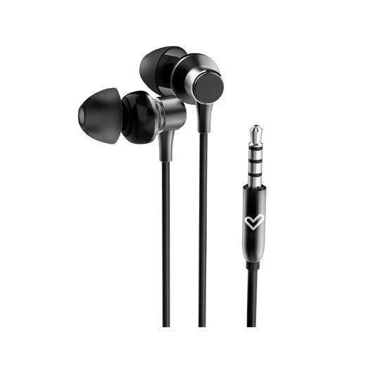 AURICULARES CABLE ENERGY SISTEM METALLIZED NEGRO