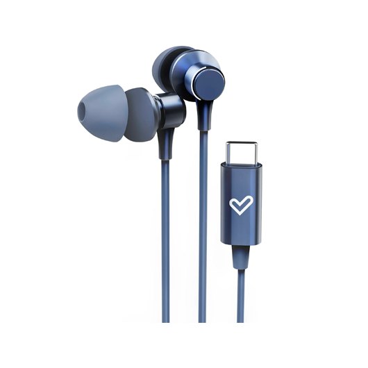 AURICULARES ENERGY SISTEM TIPO C METALLIZED BLUE