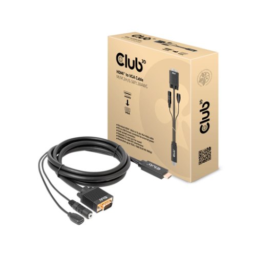 CABLE CLUB3D HDMI A VGA