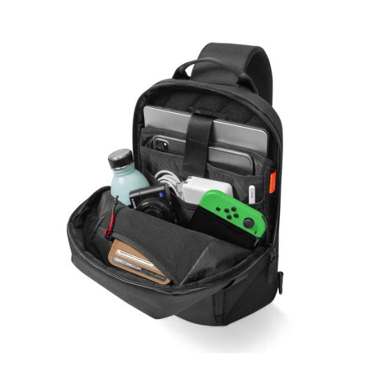 BOLSO BANDOLERA TOMTOC NAVIGATOR T24 BLACK M