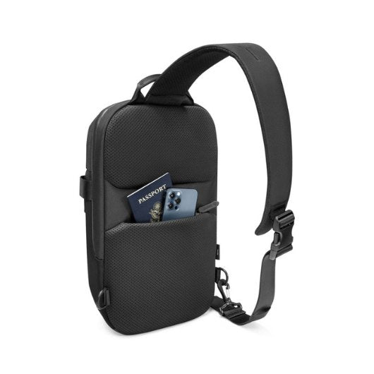 BOLSO BANDOLERA TOMTOC NAVIGATOR T24 BLACK M