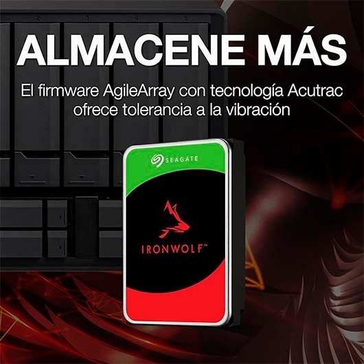 DISCO DURO 3.5  10TB SATA 3 SEAGATE 256MB IRONWOLF