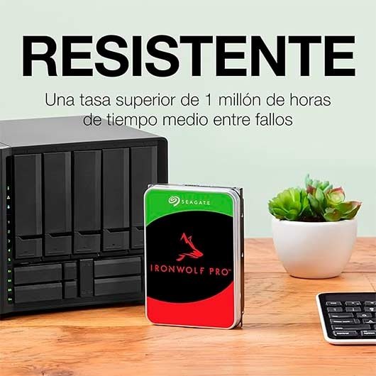 DISCO DURO 3.5  10TB SATA 3 SEAGATE 256MB IRONWOLF