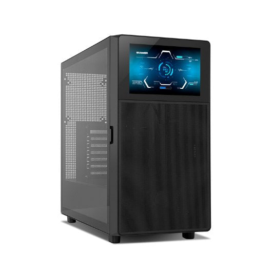 TORRE ATX NOX HUMMER BIOS LCD 8  BLACK