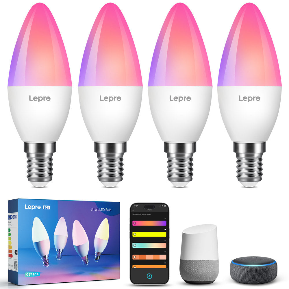 BOMBILLA VELA LED E14 LEPRO BC1-4 AI
