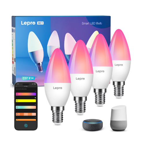 BOMBILLA VELA LED E14 LEPRO BC1-4 AI