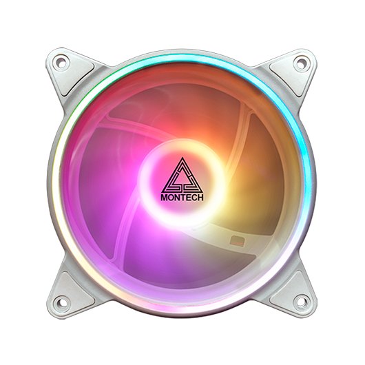 VENTILADOR 120X120 MONTECH AX120 PWM WHITE 3 IN 1