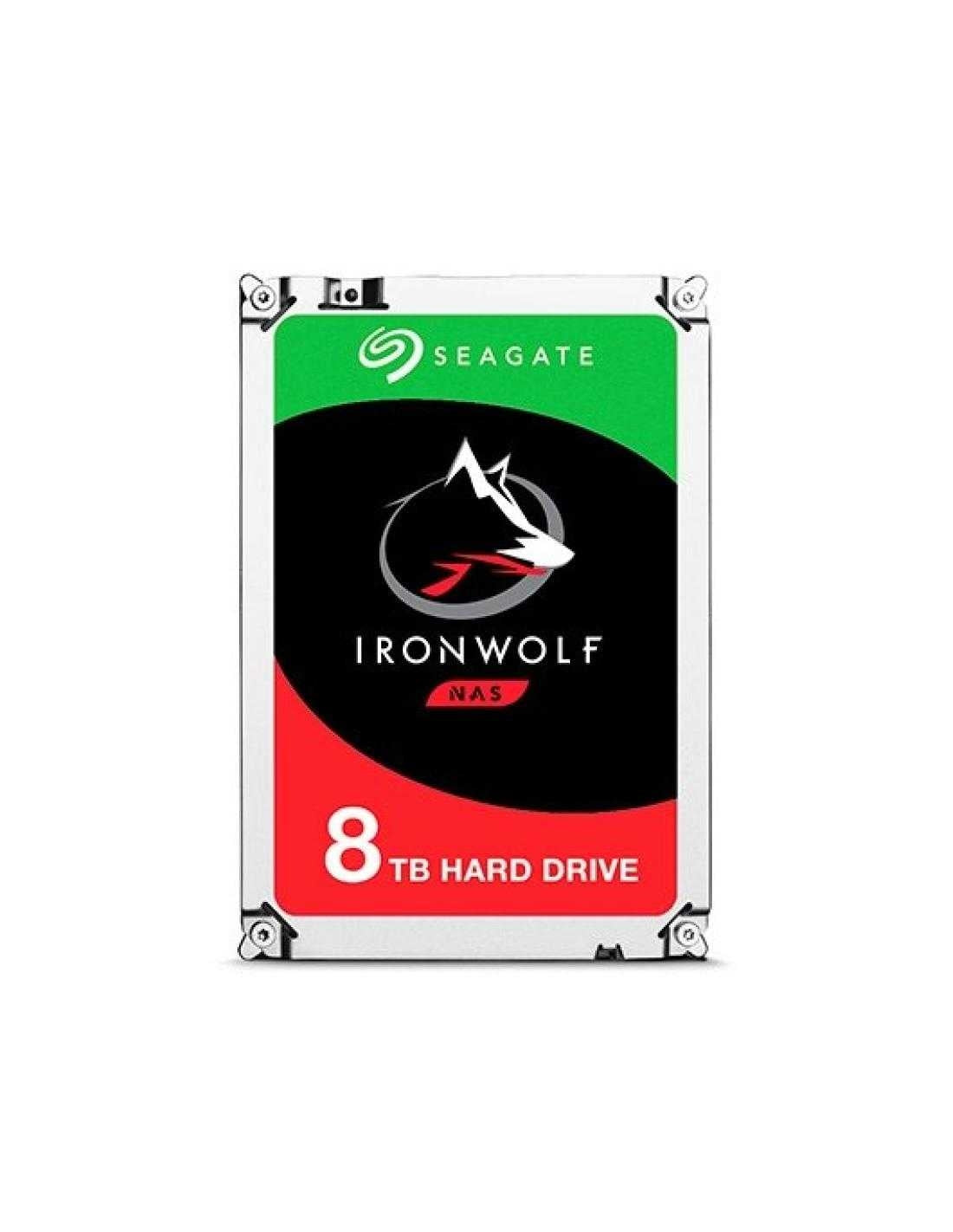 DISCO DURO 3.5  8TB SATA 3 SEAGATE 256MB IRONWOLF