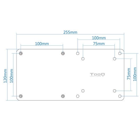 SOPORTE VESA MINIPC TOOQ TCCH0007-B NEGRO