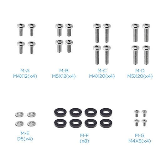 SOPORTE VESA MINIPC TOOQ TCCH0007-B NEGRO