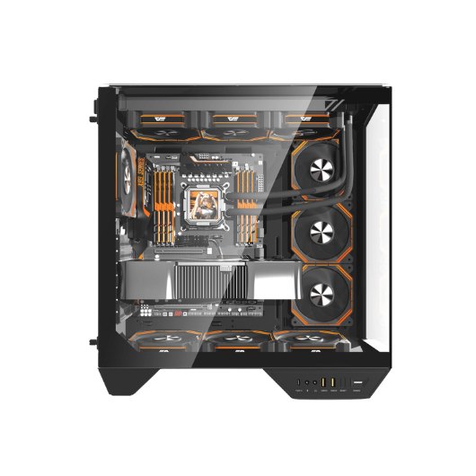 TORRE DARKFLASH DY470 NEGRA ATX