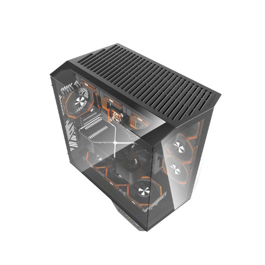 TORRE DARKFLASH DY470 NEGRA ATX