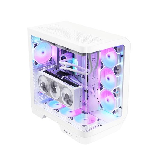 TORRE DARKFLASH DY570 BLANCA ATX