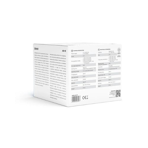 VENTILADOR ESCRITORIO USB SAVIO AD-01 BLACK