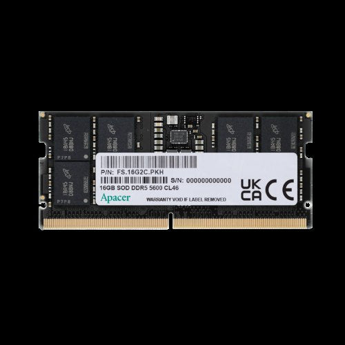MODULO MEMORIA RAM DDR5 SODIMM 16GB 5600MHZ APACER