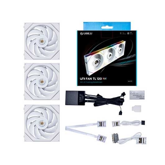 VENTILADOR 120X120 LIANLI UNIFAN TL 120-3 WHITE