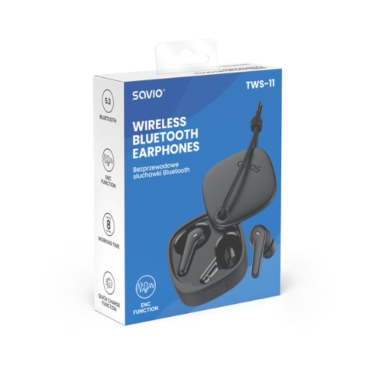 AURICULARES INALAMBRICOS BL 5.3 SAVIO TWS-11