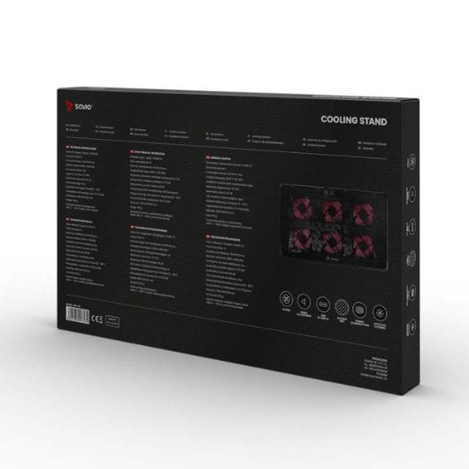 BASE REFRIGERADORA 6 VENTILADORES SAVIO COS-01