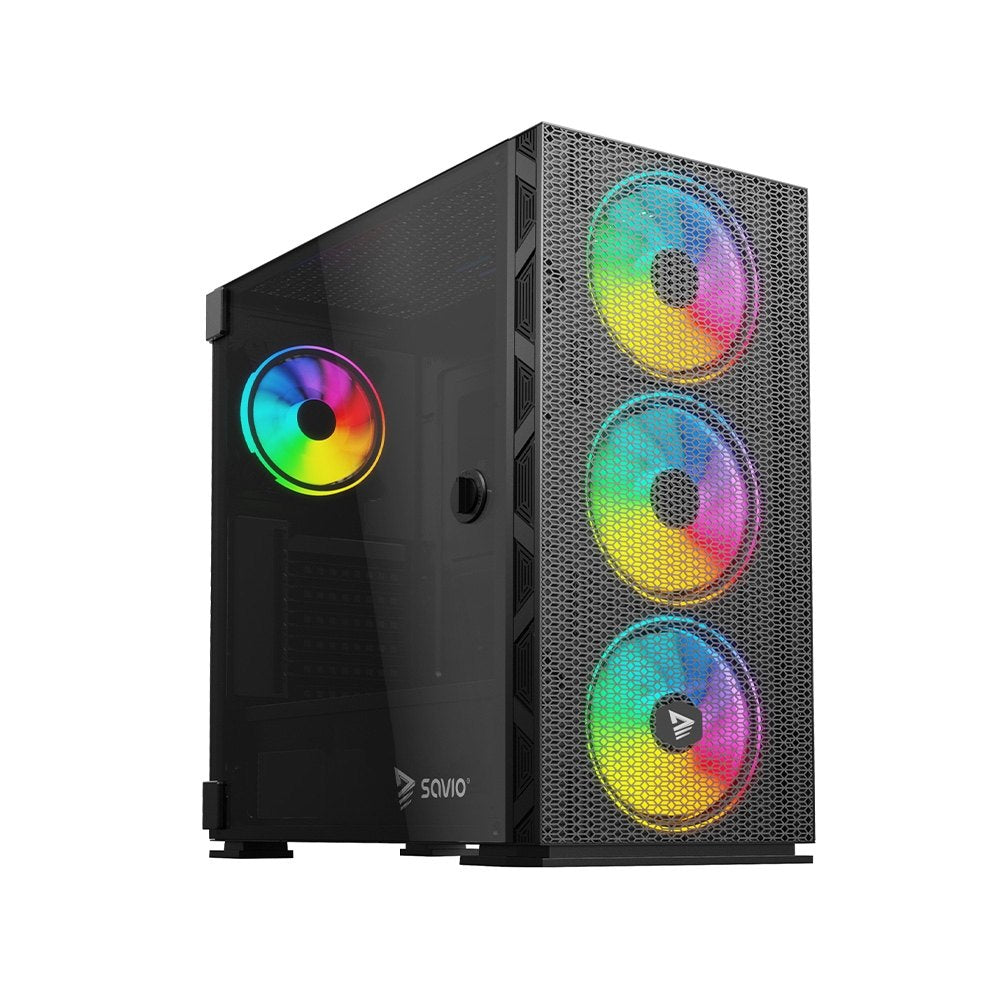 TORRE ARGB ATX SAVIO RAPTOR X1 USB 3.0