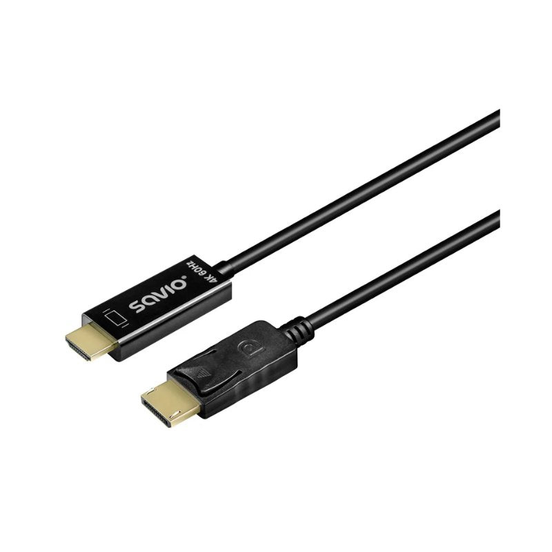 CABLE DP A HDMI SAVIO CL-189 4K 60HZ