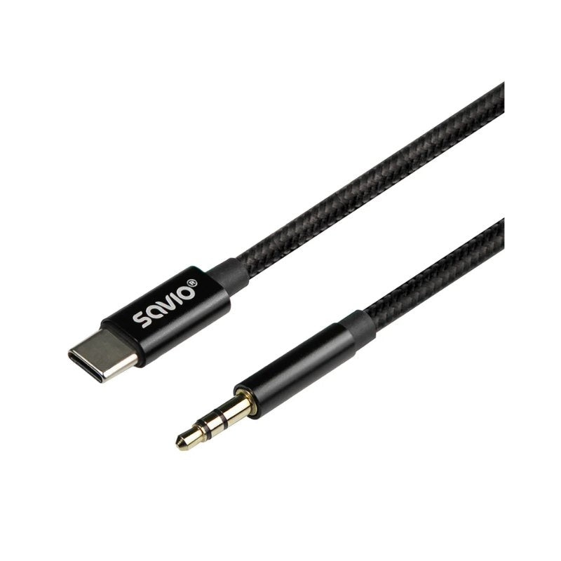 CABLE USB-C A MINI-JACK SAVIO CL-188 2M