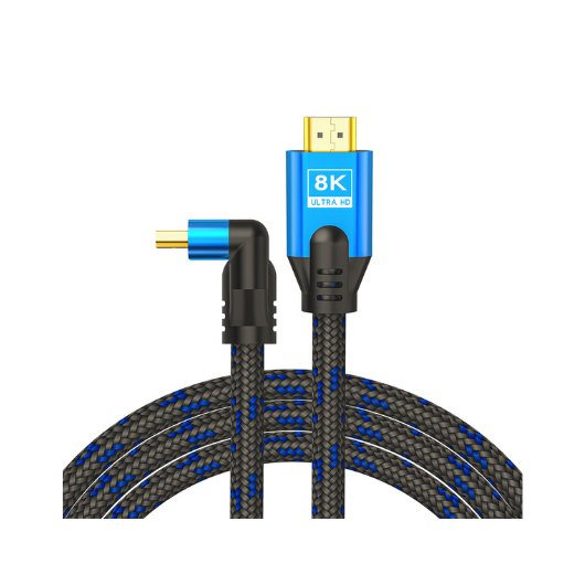 CABLE HDMI 2.1 (M) ANGULAR 8K SAVIO CL-147 1.8M