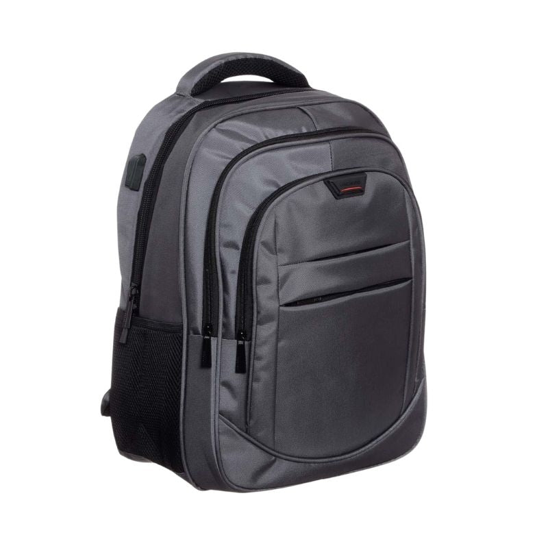 MOCHILA PORTATIL UNICROSS TRACK 18  GRIS
