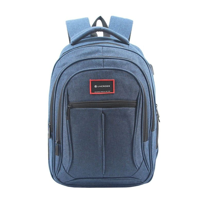 MOCHILA PORTATIL UNICROSS STYLE 18  AZUL