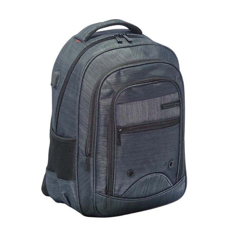 MOCHILA PORTATIL UNICROSS STEEL 18  NEGRO