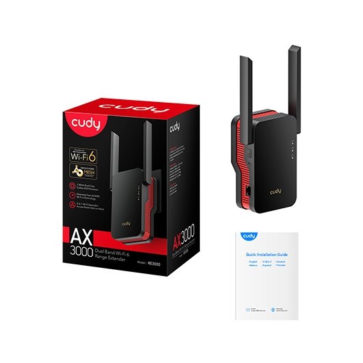 WIRELESS LAN REPEATER CUDY RE3000 MESH