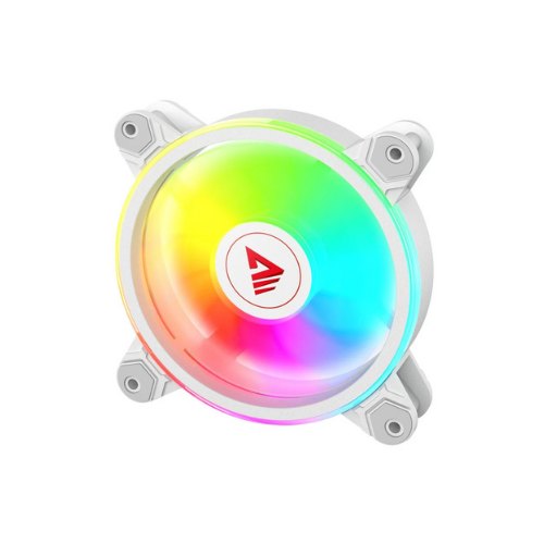 KIT 4 VENTILADORES PC SAVIO CON MANDO WHITE FAN-01