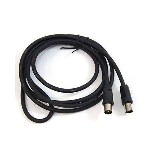CABLE ANTENA PEPEGREEN NEGRO 1.8M M/M