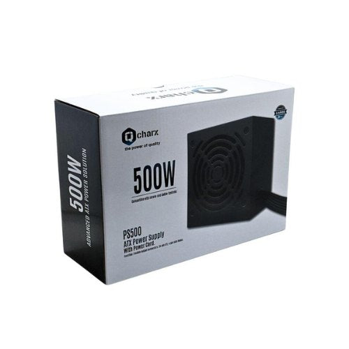 FUENTE ATX 500W QCHARX
