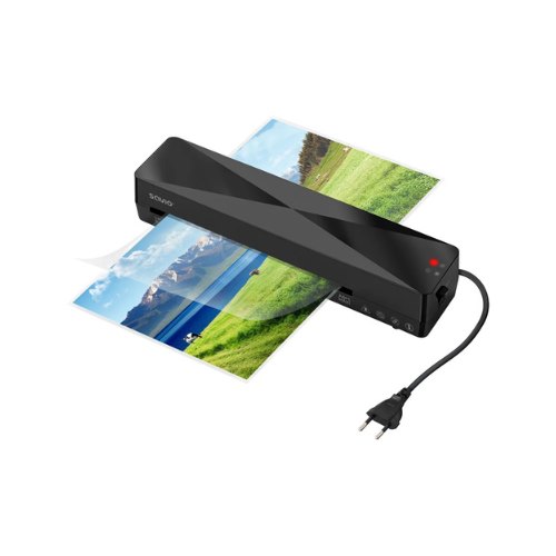 PLASTIFICADORA A4 SAVIO LR-01/B BLACK