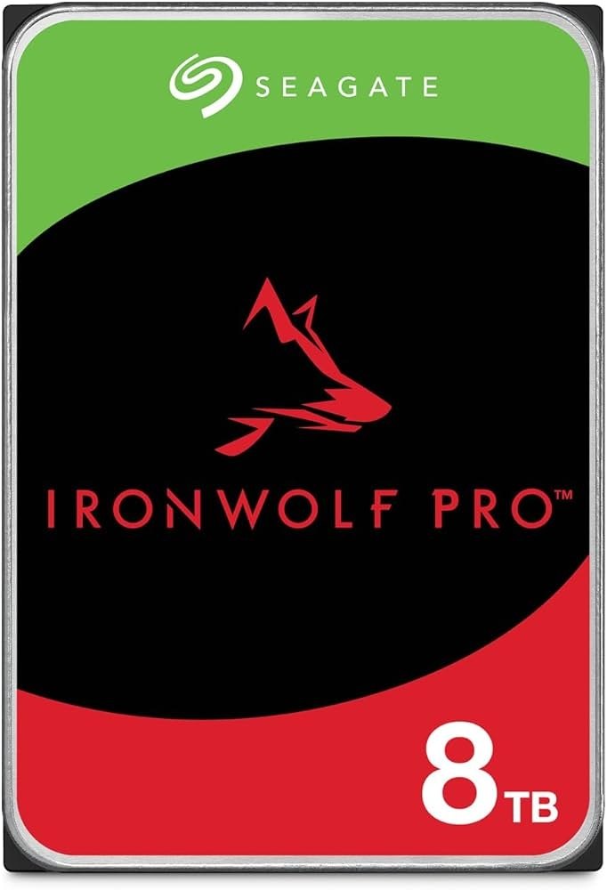 DISCO DURO 3.5  8TB SATA3 SEAGATE IRONWOLF PRO 256MB