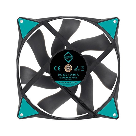 VENTILADOR 140X140 ICEBERG-THERMAL ICEGALE ARGB BLACK 2P