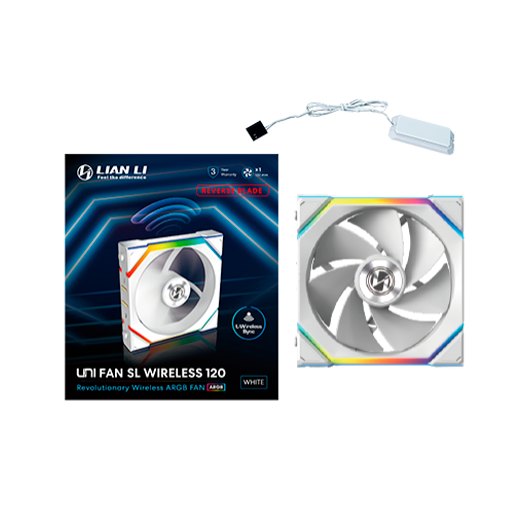 VENTILADOR 120X120 LIAN LI UNIFAN SL WIRELESS WH REVERSE