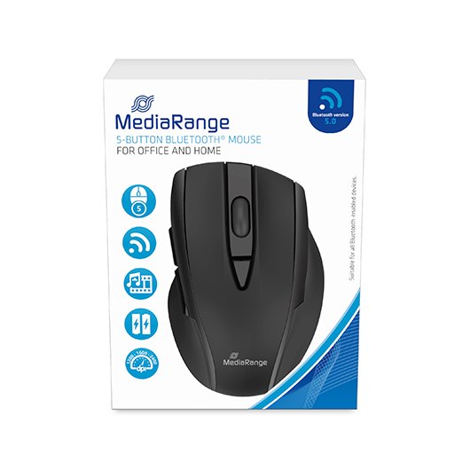 RATON OPTICO MEDIARANGE MROS217 BLUETOOTH BLACK