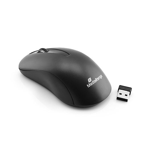 RATON OPTICO MEDIARANGE MROS209 WIRELESS BK-GREY