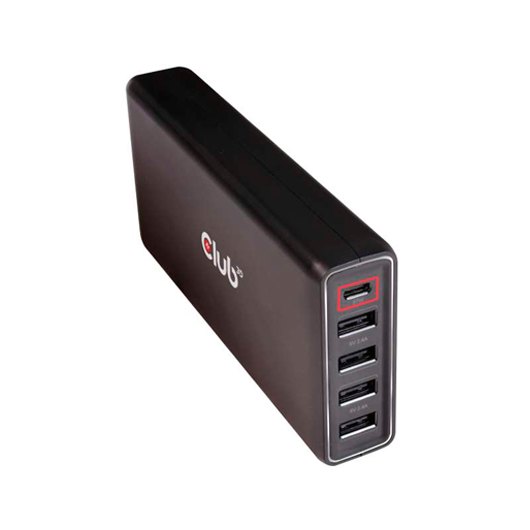 CARGADOR CLUB3D 5 PUERTOS 111W USB-A   USB-C