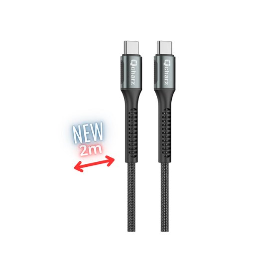 CABLE QCHARX PRAGUE TIPO-C 2M