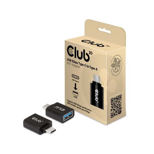 ADAPTADOR USB-C 3.1  A USB-A 3.0  CLUB3D M/H