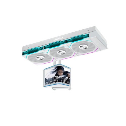 LIAN LI HydroShift II OLED Curved 360 Fanless Blanco
