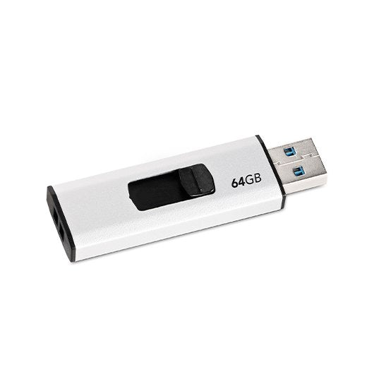 PENDRIVE 64GB USB 3.2 MEDIARANGE SILVER-BLACK