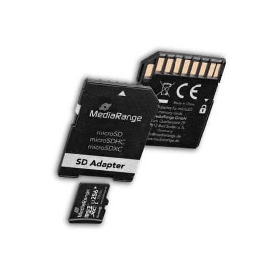 MEM MICRO SDXC 256GB MEDIARANGE + ADAPTADOR SD